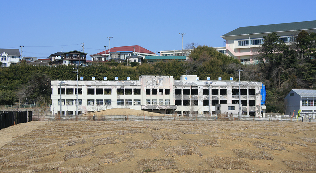 The site of Kadonowaki nursery school